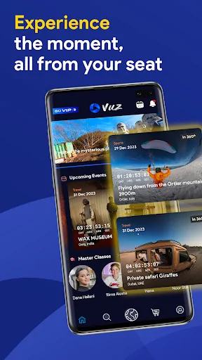 VUZ: Live 360 VR Videos screenshot 1