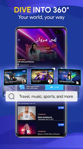 VUZ: Live 360 VR Videos screenshot 3