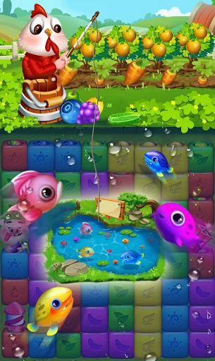 Fruit Funny Blocks: Farm Cubes screenshot 4