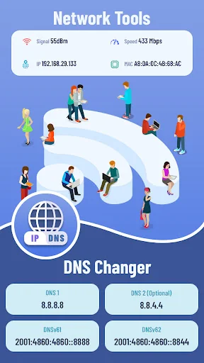 Network Tools - DNS Changer