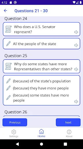 US Citizenship Test 2025 Plus screenshot 4