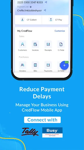 CredFlow- Tally/Busy on mobile screenshot 2