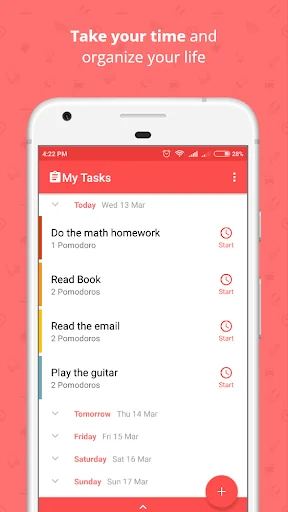 Take your time: To-do list and