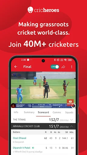 CricHeroes-Cricket Scoring App