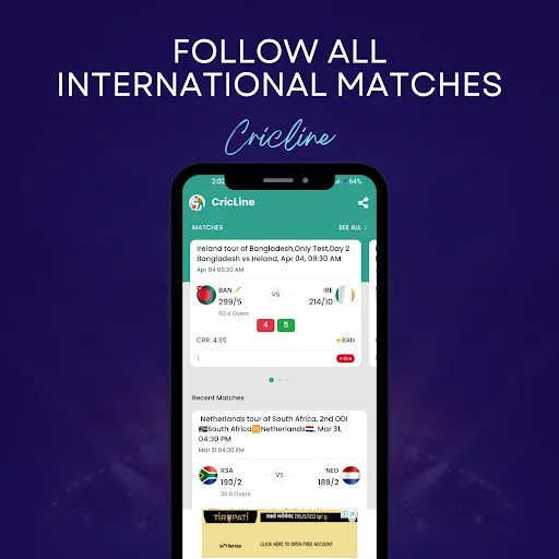 CricLine - Live Cricket Line screenshot 3