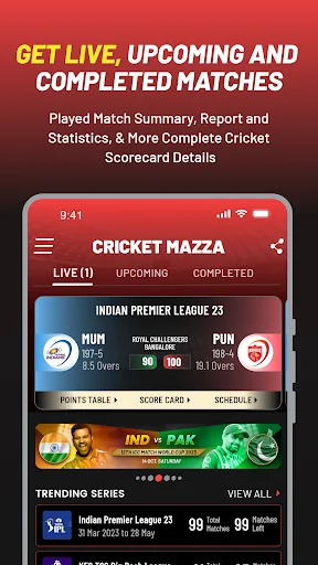 Cricket Mazza 11 Live Line screenshot 3