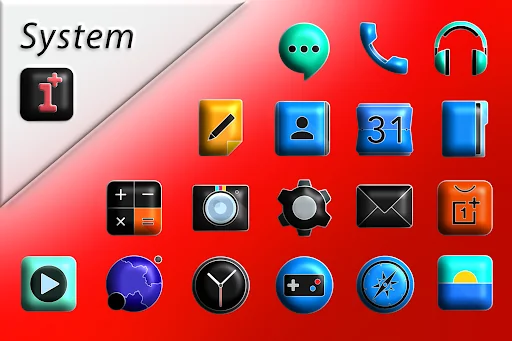 FluOxigen 3D - Icon Pack