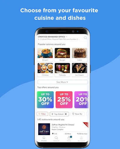 Crisfood Food Order & Delivery screenshot 2