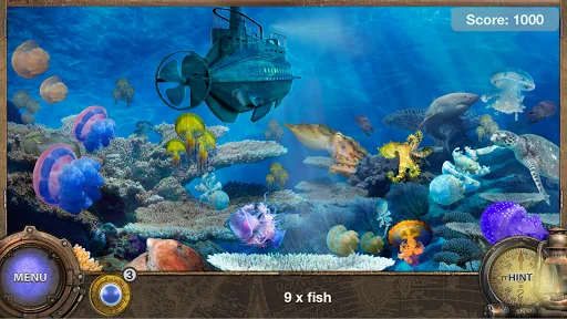 Captain Nemo - Hidden Object screenshot 2