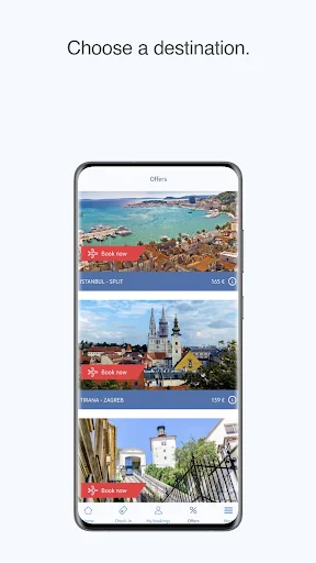 Croatia Airlines screenshot 2