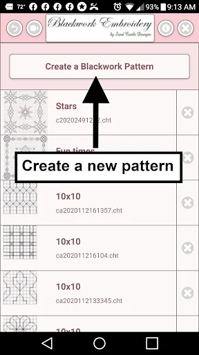 Blackwork Embroidery Creator