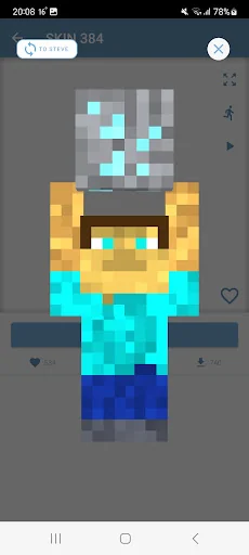 Mini Skins for Minecraft PE screenshot 4