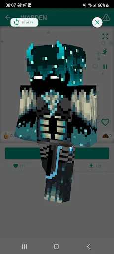 HD Skins for Minecraft 128x128 screenshot 4