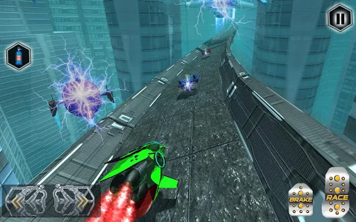 Sky Space Racing Force 3D screenshot 2