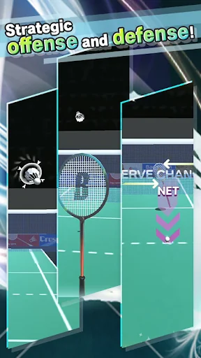 Badminton3D Real Badminton screenshot 3
