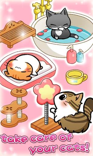 Cat Room - Cute Cat Games screenshot 3