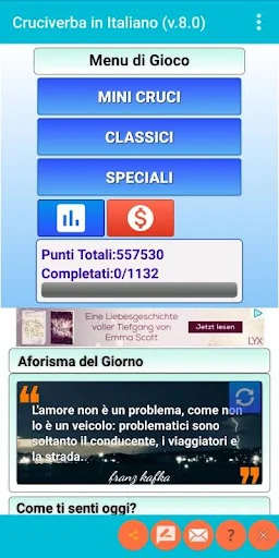 Italian Crossword Puzzles screenshot 1