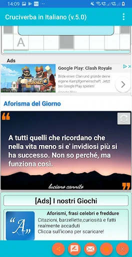Italian Crossword Puzzles screenshot 4