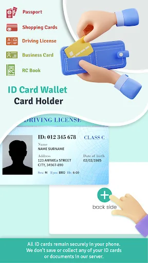 ID Card Wallet - Card Holder screenshot 1