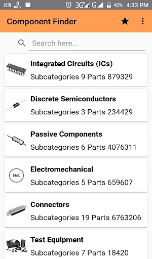 Component Finder Electronics