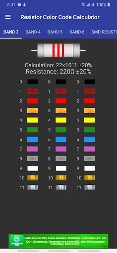 Resistor Color Code Calculator