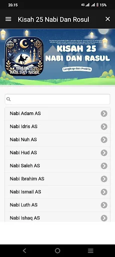 Kisah 25 Nabi Dan Rasul