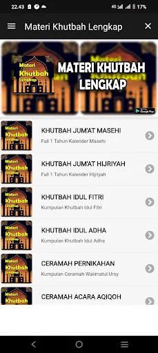 Materi Khutbah Lengkap