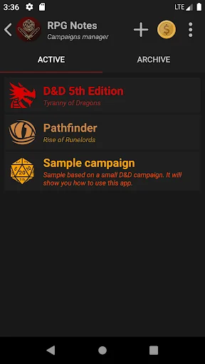 RPG Notes