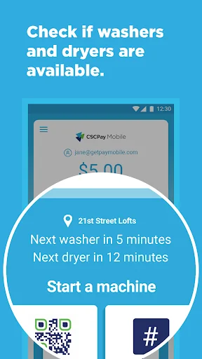 CSCPay Mobile Coinless Laundry screenshot 4
