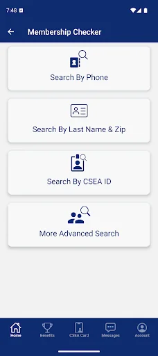 My CSEA screenshot 3