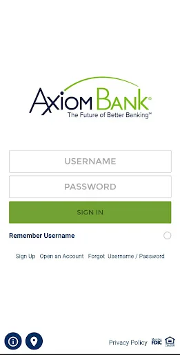 Axiom Bank screenshot 1