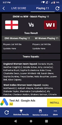 Live Score Cricket screenshot 4