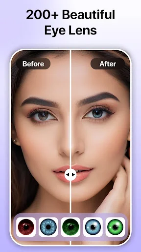 Change Hair And Eye Color screenshot 4