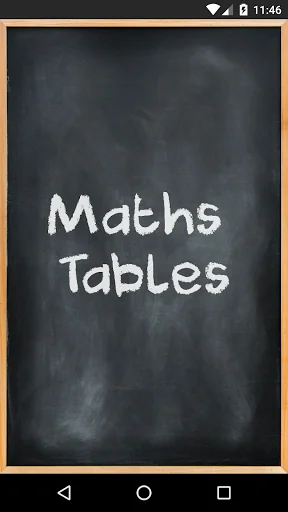 Maths Table - Speaking