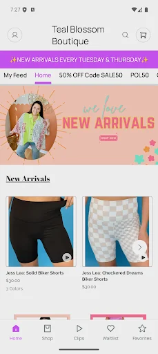 Teal Blossom Boutique