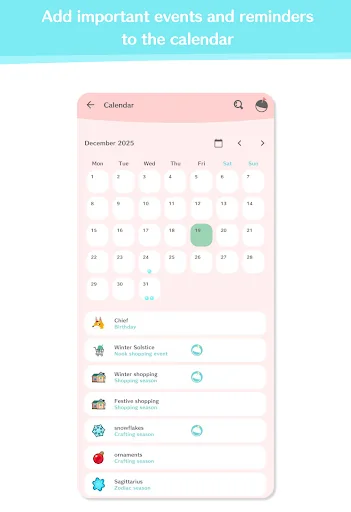 Planner for AC: NH screenshot 4