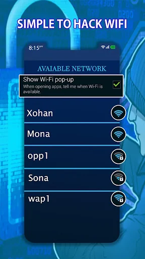 WiFi Password Hack Prank screenshot 4