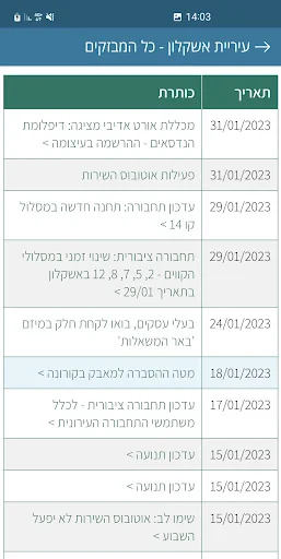 עיריית אשקלון screenshot 3