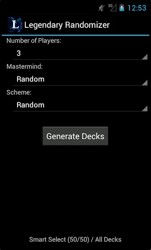 Smart Randomizer Legendary DBG