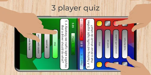 Multiplayer - 3&4 player quiz