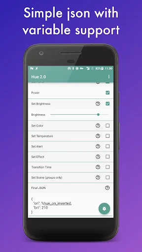 AutoHue (Tasker Plug-in) screenshot 2