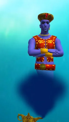 Genie Lamp Make My Wish HD screenshot 2