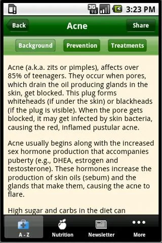 Cures A-Z screenshot 2
