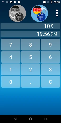 German Mark Euro converter