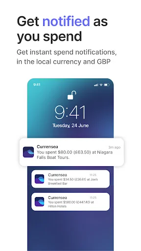Currensea - Travel Debit Card screenshot 3