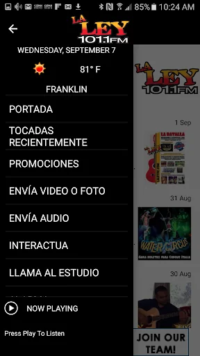 La Ley 101.1 FM screenshot 2