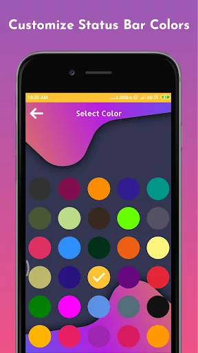 Customized Color Status Bar