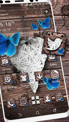Butterfly Wooden Launcher