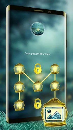 Fireflies Light Lamp Theme screenshot 4