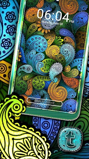 Floral Design Launcher Theme screenshot 4